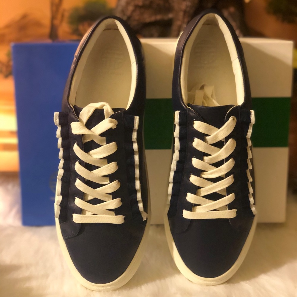Tory Sport Ruffle Sneakers - Picture 2 of 8